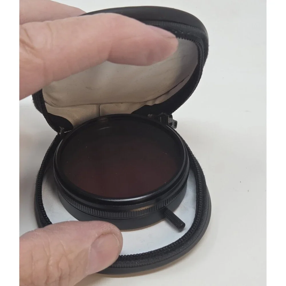 Prinz Vario Color 55mm Y/R Rotating‎ Camera Filter Japan Vintage with Case